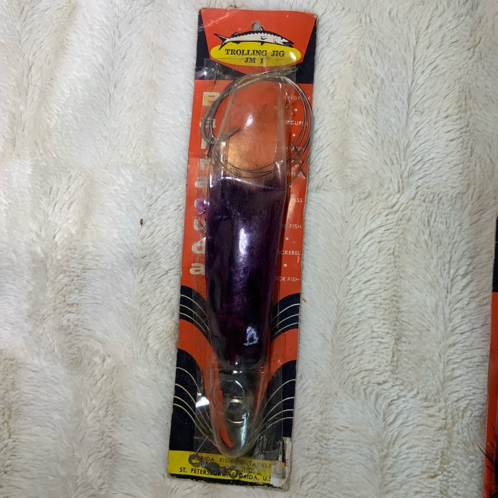 Barracuda Vintage Fish Getters Trolling Jig fishing lure. JM 1